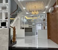 Bán nhà 4 tầng hẻm 2534 trãi nhựa 6m, sát mặt tiền đường Huỳnh Tấn Phát Phú Xuân Nhà Bè, 100m2 chỉ