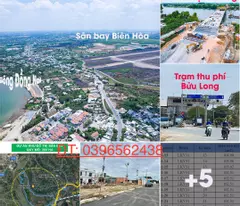 💥  Chỉ cần trả trước 590tr sang tên công chứng trong ngày sở hữu ngay miếng đất gần sân bay BH