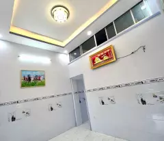 BÁN NHÀ TRẦN VĂN MƯỜI GẦN BV HÓC MÔN -50M2 -3PN SÂN XE HƠI NHỈNH 2 TỶ