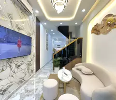 Ngay Trường THCS Gò Vấp - Hẻm thông - BTCT 3 Tầng