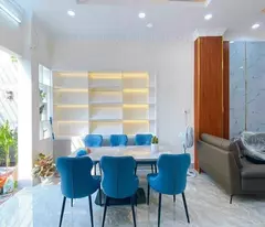 Mặt tiền đường nhựa xe hơi thông, khu Sài Gòn Mới 83 Đào Tông Nguyên, 4 tầng 71m2 chỉ 7.7 tỷ