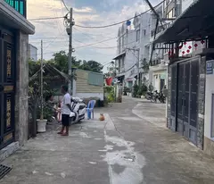 Bán nhà 2 mặt tiền hẻm xe hơi thông 2581 Huỳnh Tấn Phát Nhà Bè, 3 tầng 85m2, 6,2 tỷ