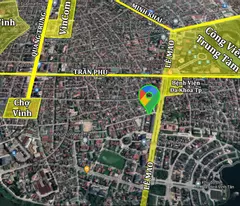 Bán lô đất 648m2 có nhà cấp 4 tại trung tâm tp Vinh