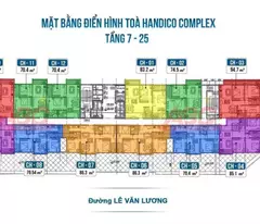 Bán suất ngoại giao tòa Handico Complex 33 Lê Văn Lương sắp mở bán