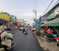 BÁN NHÀ MBKD (8x25) MẶT TIỀN CHỢ TRUNG MỸ TÂY 13, Q12 GIÁ 17.5T