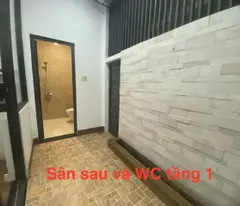 Bán nhà MT 3 tầng 40 nguyễn văn thủ, ngang 5m, Hướng Nam đối diện công viên.  Full nội thất.
