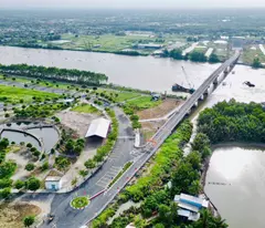 Đất nền ven sông thoáng mát Quốc Lộ 50 Hai Thành Sổ đỏ riêng từng nền chỉ 2,1 tỷ / nền