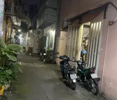 NHÀ C4 TIỆN XÂY MỚI - NHÀ NGAY TRẦN VĂN ĐANG - 2 MẶT TIỀN HẺM THÔNG TỨ TUNG  - HẺM 3M - GẦN CHỢ LÊ
