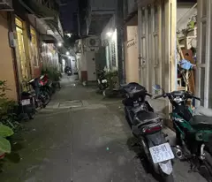 NHÀ C4 TIỆN XÂY MỚI - NHÀ NGAY TRẦN VĂN ĐANG - 2 MẶT TIỀN HẺM THÔNG TỨ TUNG  - HẺM 3M - GẦN CHỢ LÊ