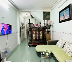 Mặt tiền hẻm 198 Dương Bá Trạc 3.6x20 nở hậu 4.4 77m2 chỉ 11 tỷ 5
