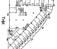 TÒA NHÀ CHDV 7 tầng đường Âu Cơ  THU NHẬP KHỦNG 1 TỶ/THÁNG, CHỈ 90 TỶ. 360 phòng, 26 kiot, 640m2