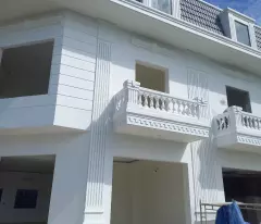 Nhà 1 trệt 1 lầu mới xây xong mặt tiền QL1A thuận tiện kinh doanh