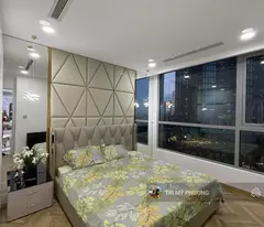 Đã có sổ hồng - Vinhomes Central Park - bán căn hộ 3PN giá rẻ + view thoáng + full nội thất