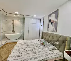 Đã có sổ hồng - Vinhomes Central Park - bán căn hộ 3PN giá rẻ + view thoáng + full nội thất