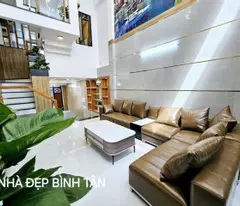 Mã Lò, 5 tầng đẹp lung lin, đường 6m thông thoáng,tặng Full nội thất, hơn 7T
