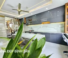 Mã Lò, 5 tầng đẹp lung lin, đường 6m thông thoáng,tặng Full nội thất, hơn 7T