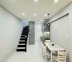 Nhà giá rẻ, mới 100%, cực xinh ở ngay, 477 Âu Cơ,2 Tầng,24m2, P Phú Trung, Quận Tân Phú,