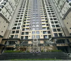 Căn hộ cao cấp 1PN Lumiere Boulevard  Phòng ngủ view cực đẹp, sân vườn, tầng đẹp