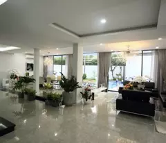 Giảm sâu bán gấp trong tháng biệt thự mới đẹp gần Trần Lựu, DT 8x20 hầm 3 lầu, giá ngộp, 0943769368