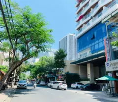 Cho thuê mặt bằng khu phố du lich, mặt tiền Tô Hiến Thành ( đầu nằm sau nhận mặt bằng )