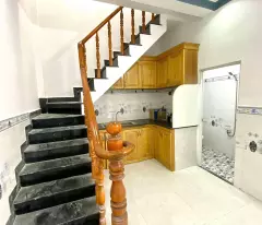 HƠN 2 TỶ SỞ HỮU NHÀ 2 TẦNG HẼM XE HƠI 5 M NGAY BẾN XE BUS HIỆP THÀNH Q12
