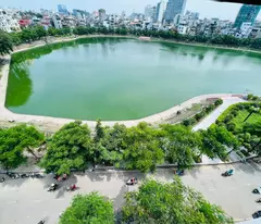 Bán nhà mặt hồ Linh Quang, Đống Đa 40m, 7 tầng, mt 7m. Giá: 23.2 tỷ