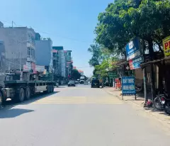 BÁN NHÀ MẶT PHỐ NẰM TRÊN MẶT QUỐC LỘ 17 THUỘC LỆ CHI - GIA LÂM, DT 93m²,MT 5m  GIÁ CHỈ 7,3