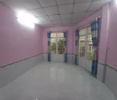 NHÀ 3 TẦNG - 45M2 -- CÁCH LÊ THỊ HÀ 200M - SÁT THỊ TRẤN HÓC MÔN. Chỉ 2,55 Tỷ.