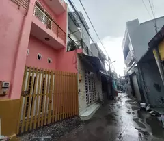 NHÀ 3 TẦNG - 45M2 -- CÁCH LÊ THỊ HÀ 200M - SÁT THỊ TRẤN HÓC MÔN. Chỉ 2,55 Tỷ.