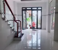 BÁN NHÀ MỚI 3 TẦNG, 4PN - NGANG  HƠN 4M, HẺM THẲNG 1 TRỤC, PHƯỜNG TÂN HƯNG, QUẬN 7