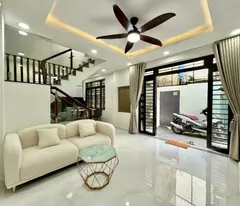 4PN, 3 TẦNG BTCT, BÁN NHÀ LÊ VĂN THỌ, HẺM XE HƠI, P8 GÒ VẤP, 3.X TỶ