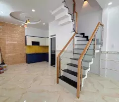 NHÀ 2 MẶT HẺM 5M THÔNG THOÁNG - SÁT LÊ VĂN QUỚI - 44M2 - 2 TẦNG XÂY MỚI 100% - CHỈ 3.95 TỶ.