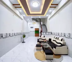 Nhà đẹp 3 tầng, Lê Văn Quới, 42m2, 3 PN, hẻm xe hơ thông, giáp Tân Phú