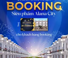 BOOKING ngay lô đất đẹp nhất 2 mặt tiền đường tại ALANA City_Phú Giáo giá chỉ từ 368 Triệu…