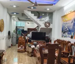NHÀ 3 TẦNG BỀ THẾ - KHU PHÂN LÔ NHÀ CAO TẦNG VIP BẬC NHẤT HIỆP THÀNH. Q12