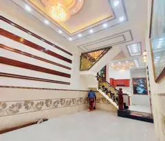 NHÀ ĐẸP, NỘI THẤT CAO CẤP, KHU DÂN TRÍ CAO XD  ĐỒNG BỘ GẦN CHỢ HIỆP THÀNH.