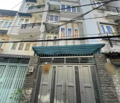 GẤP BÁN GIẢM 1 TỶ! Nhà hẻm 6m, P.5 Bình Thạnh, 4 tầng BTCT, 4,5x14m, nhỉnh 9T