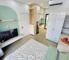 Bán nhà phân lô ô tô gần phố Tây Sơn, 66m2x8T, MT 9m.