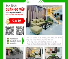 ✅  Bán nhà mặt tiền, vị trí vàng, giá siêu hấp dẫn 5.8 tỷ!
