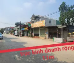 Bán đất KINH DOANH trục liên xã tại  QUANG TIẾN-SS CẠNH KCN NỘI BÀI GIÁ CHỈ NHÍ 4X