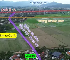 Đất nền đầu tư tại Khánh Hòa cạnh Quốc Lộ 1A đường sắt cao tốc Bắc Nam
