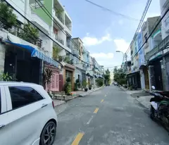 Bán nhà mặt tiền P.TâyThạnh, Q.TânPhú 55m2 2T 2PN gần AEON, chợ, trường học chỉ 6 tỷx