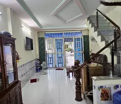 NHÀ GIÁP  ĐƯỜNG TÊN LỬA, BÌNH TÂN, HẺM 3 GÁC THÔNG, 52M2, 2 TẦNG SHR HOÀN CÔNG ĐỦ.