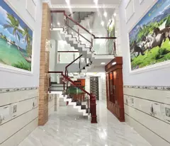 NHÀ 1/ LÊ VĂN QUỚI, 5 TẦNG 4PN, HẺM 7M SÁT MẶT TIỀN, 56M2, SỔ VUÔNG GIÁ 7.5 TỶ