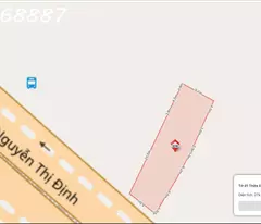 Bán lô đất MT Nguyễn Thị Định, Quận 2 Ngang 8m, dt 262m2 giá đầu tư