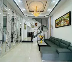 Mặt tiền Đường xe hơi thông 4 tầng 4x14, 1979 Huỳnh Tấn Phát Thị Trấn Nhà Bè, 6.2 tỷ