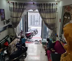 NHÀ ĐẸP KHU PHÂN LÔ LÊ VĂN QUỚI, 58M2, 4 TẦNG 4PN, HẺM 6M THÔNG GIÁ 6.X TỶ