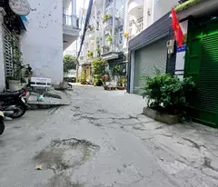 Bán nhà 4 tầng 96m2 ngang 4.5m đường nhựa 6m xe hơi thông 1979 Huỳnh Tấn Phát Thị Trấn Nhà Bè,