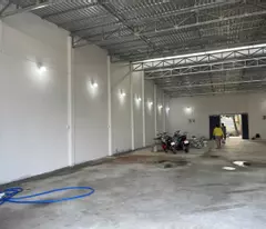 91. Cho Thuê Kho Xưởng 300M² Có Sân Sau Mặt Sông Nhỏ