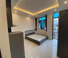 BÁN CĂN HỘ DỊCH VỤ TRẦN DUY HƯNG 45M2*5T, 9 PHÒNG FULL NỘI THẤT, GẦN Ô TÔ